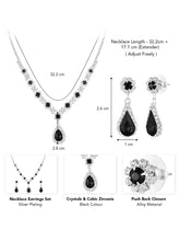 Glam Glow Crystal & CZ  Earring Set