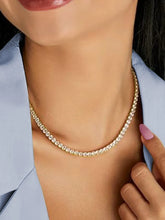 Dazzling Crystal Tennis Necklace