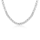Dazzling Crystal Tennis Necklace