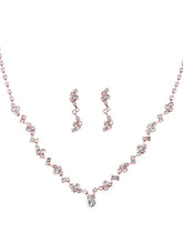 Floral Dream Crystals Necklace Set