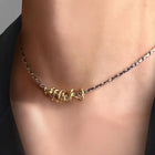 Minimalist Twist Collar Chain