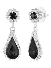 Glamorous Teardrop Necklace  Earring Set