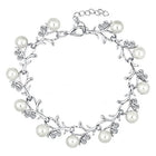 Whispering Blooms Pearl Necklace Set