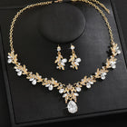 Peora Nature Leaf Shape Ivory Dangle Earrings