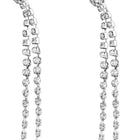 Chic Crystal Cascade Necklace Set