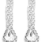 CZ Grace Teardrop Necklace Set