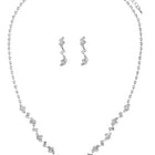 Dewdrop Radiance Crystal Necklace Set