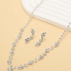 Dewdrop Radiance Crystal Necklace Set