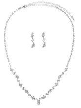Dewdrop Radiance Crystal Necklace Set