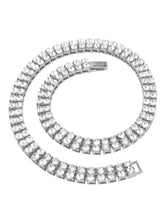 Shimmering Crystals Studded Necklace