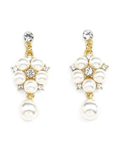 Charming Floral Pearl Necklace Set