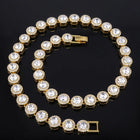 Royal Flash Statement Neck Chain - Gold