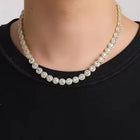 Royal Flash Statement Neck Chain - Gold