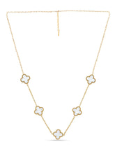 Graceful Clover Charm Necklace