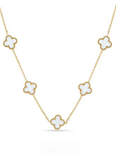 Graceful Clover Charm Necklace