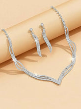 Twilight Spark CZ Necklace Set