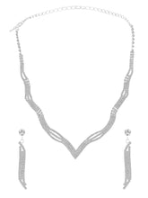 Twilight Spark CZ Necklace Set