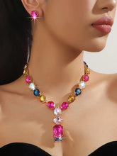 Regal Blush Sparkle Necklace Set