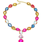 Regal Blush Sparkle Necklace Set