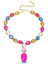 Regal Blush Sparkle Necklace Set