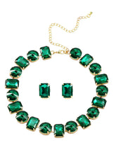 Bold and Bright Crystals Necklace Set