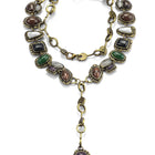 Boho Artifical Stone Drop Necklace