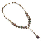 Boho Artifical Stone Drop Necklace