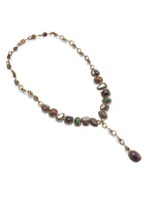 Boho Artifical Stone Drop Necklace