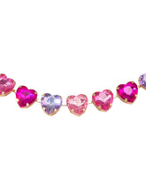 Timeless Flame Faux Heart Necklace