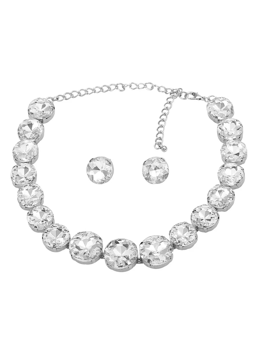 Luxury Crystal Chunky Necklace