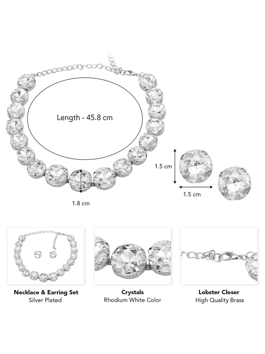 Luxury Crystal Chunky Necklace