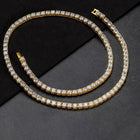 Timeless Glow Tennis Chain Necklace - Gold