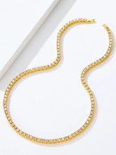 Timeless Glow Tennis Chain Necklace - Gold