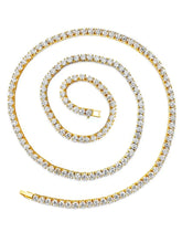 Timeless Glow Tennis Chain Necklace - Gold