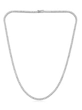 Timeless Glow Tennis Chain Necklace - Silver