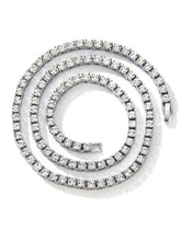 Timeless Glow Tennis Chain Necklace - Silver