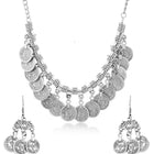 Festival Flame Coin Drop Necklace