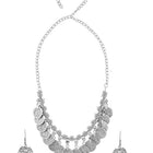 Festival Flame Coin Drop Necklace