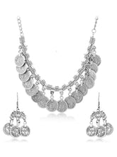 Festival Flame Coin Drop Necklace