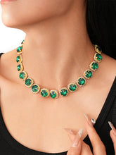 Bold Statement Crystals Necklace Set