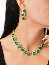 Bold Statement Crystals Necklace Set