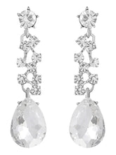 Pear Shaped Crystal Necklace Set