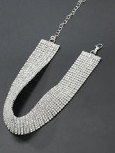 Shimmering CZ Stone Statement Necklace