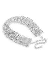 Shimmering CZ Stone Statement Necklace