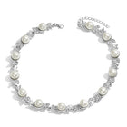 Classic Pearl and Crystal Necklace Set