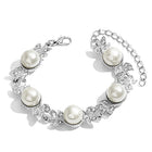 Classic Pearl and Crystal Necklace Set