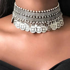 Ethnic Oxidized Statement Choker