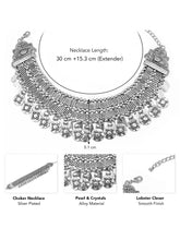 Ethnic Oxidized Statement Choker