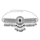 Antique Style Oxidized Choker Necklace