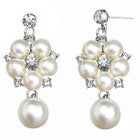 Pearl Statement Floral Necklace Set